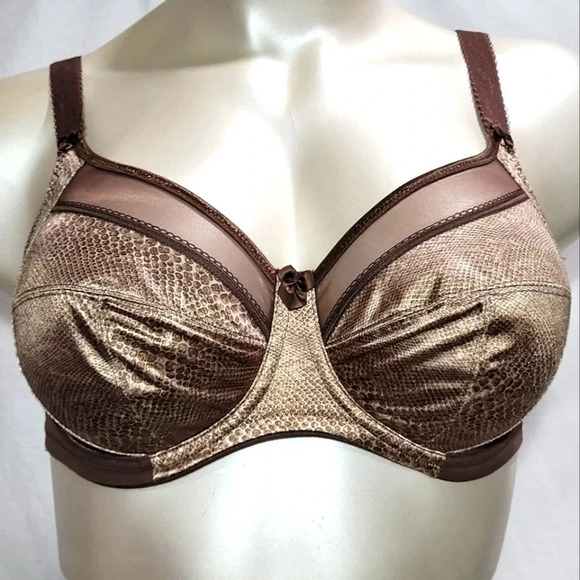 Goddess GD6160 6160 Goddess Kayla Banded Underwire Bra 40DD US & UK Animal - Picture 1 of 6